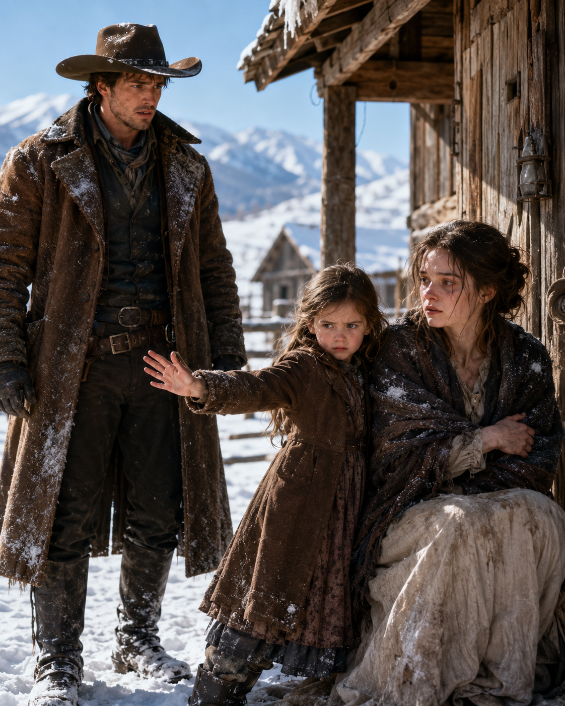 She Screamed “Don’t Touch Her!” Into a Blizzard — Then the Rancher Found What Was Hidden Inside the Wooden Horse