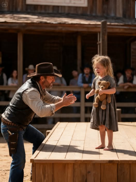 “Nobody Wants Me,” She Sobbed—Until a Rich Cowboy Stepped Onto the Auction Stage