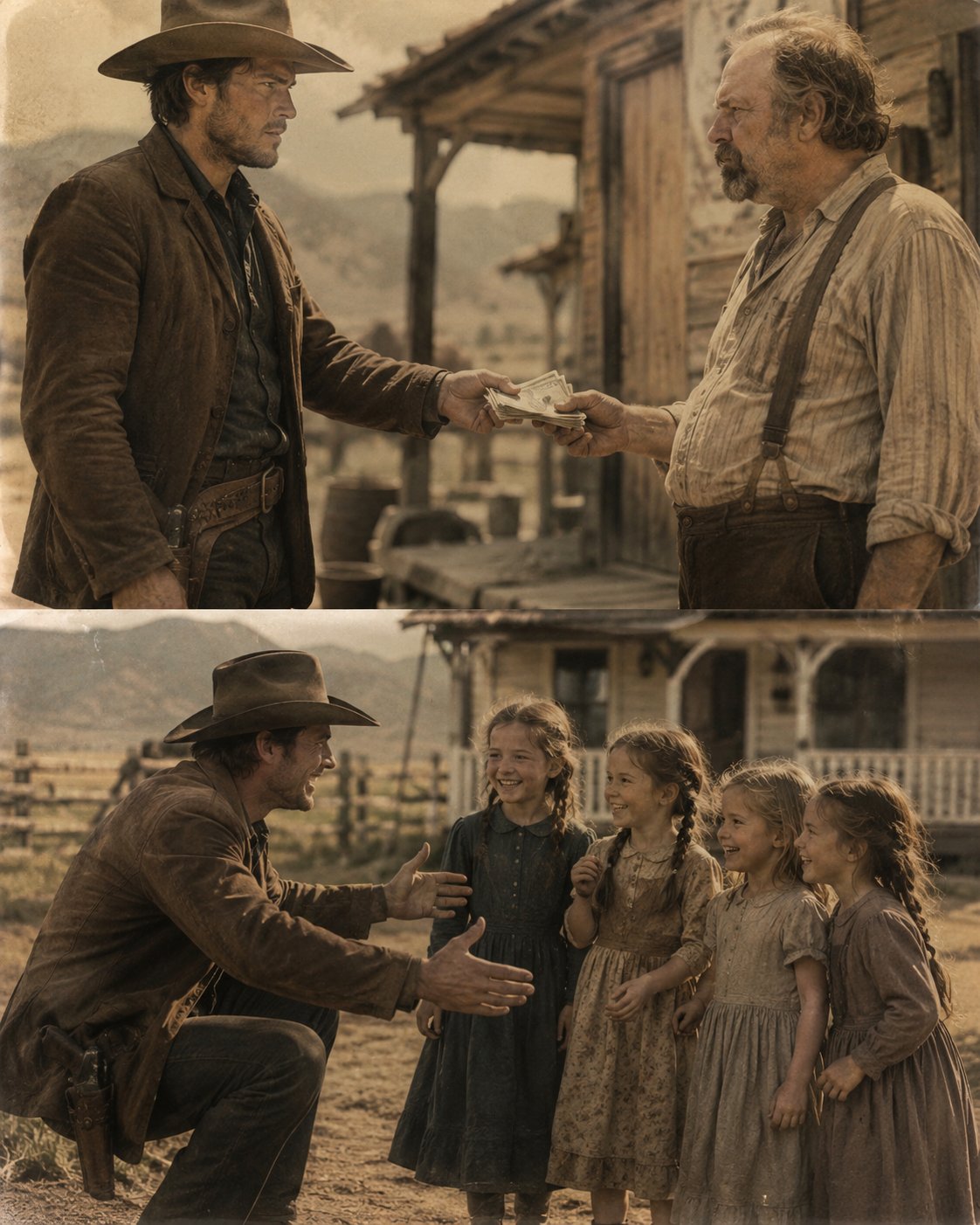 Their Uncle Sold 4 Sisters at Auction—The Angry Rancher Who Bought Them Changed History