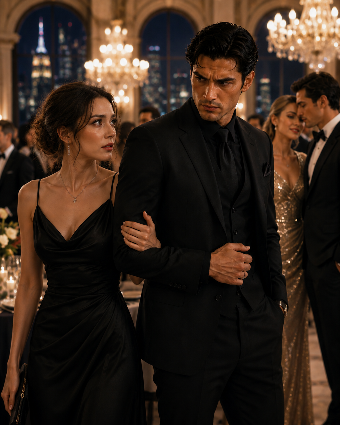 Her husband humiliated her by bringing his mistress to New York’s grandest gala — but everything changed when the city’s most feared man claimed her side.
