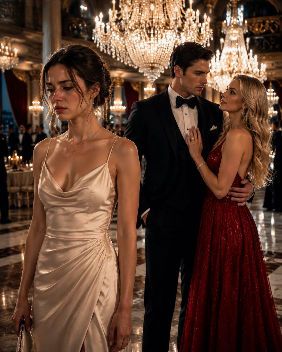 He Chose His Mistress Under the Chandeliers — Then Spent Two Years Searching for the Wife Who Left Without Touching a Single Dollar