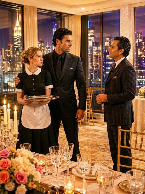 The Rich Guest Insulted Her in Italian — Not Knowing She Understood Every Word — Until the Mafia Boss Stepped In and Stopped the Entire Room Cold