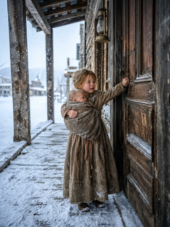A 4-Year-Old Walked Through a Blizzard With Her Baby Brother—7 Doors Refused Her Before One Farmer Opened His