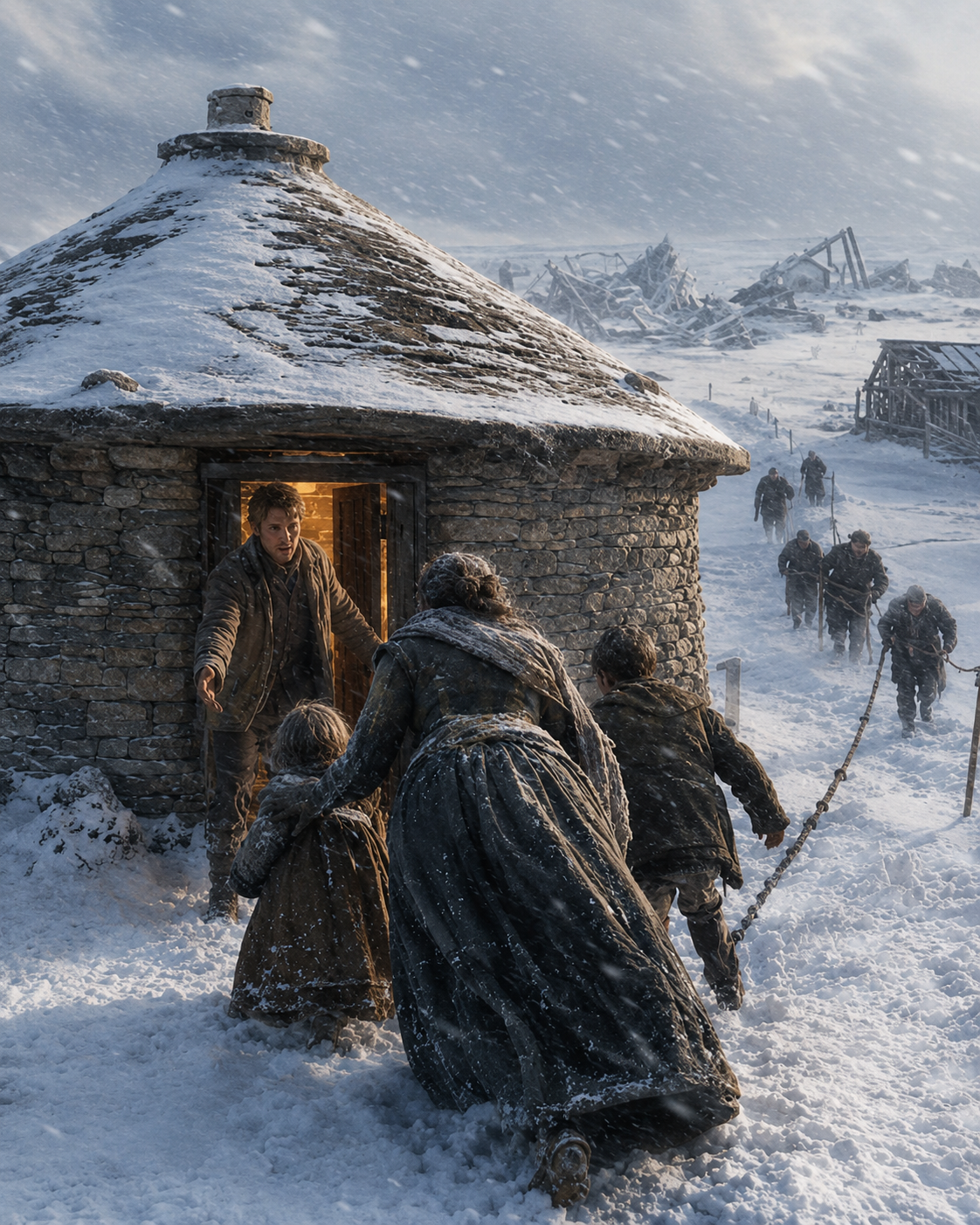 His Uncle Threw Him Out at Nineteen With a Hammer and a Bedroll — So He Built a House the Wind Couldn’t Touch, and When the Worst Blizzard in Forty Years Hit, the Town That Mocked Him Came Crawling to His Door