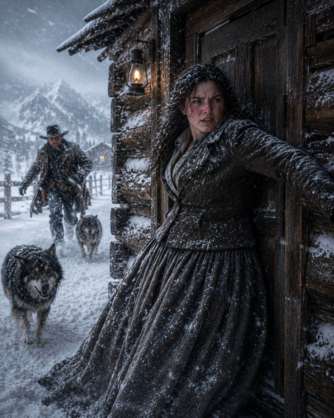 “Send Her Back,” He Thought Ordering a Bride Was a Mistake—Until the Blizzard Trapped Them Together… Then the Wolves Chose Her First