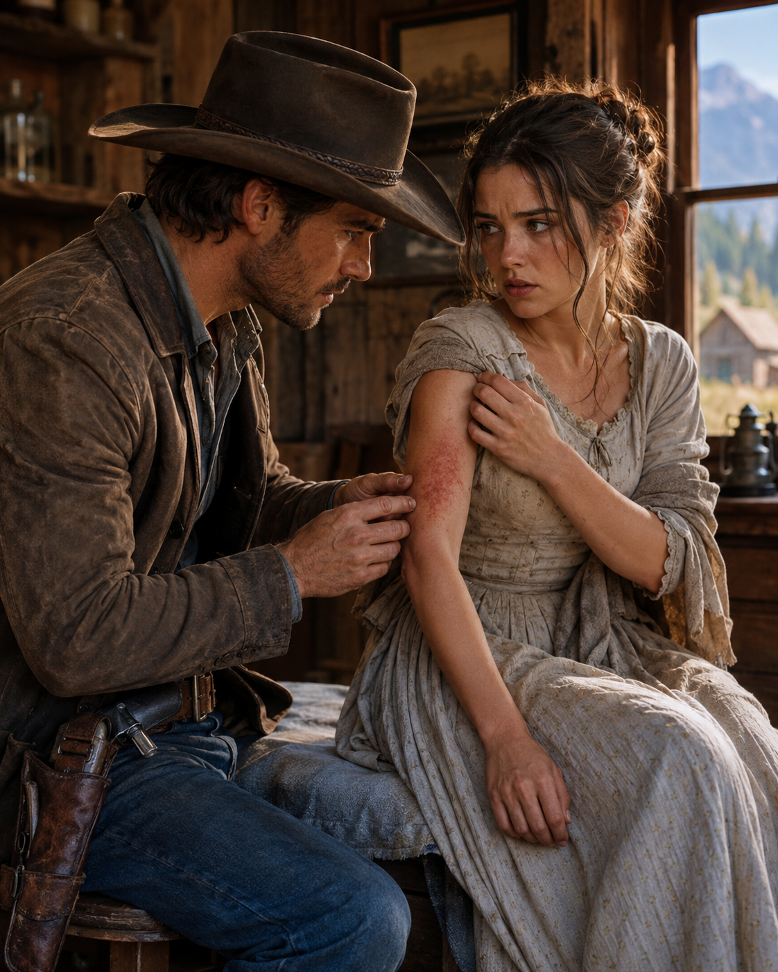 “Let Me See You,” the Mountain Cowboy Said—She Thought He Wanted Her Body, Until the Doctor Who Humiliated Her Begged for His Daughter’s Life