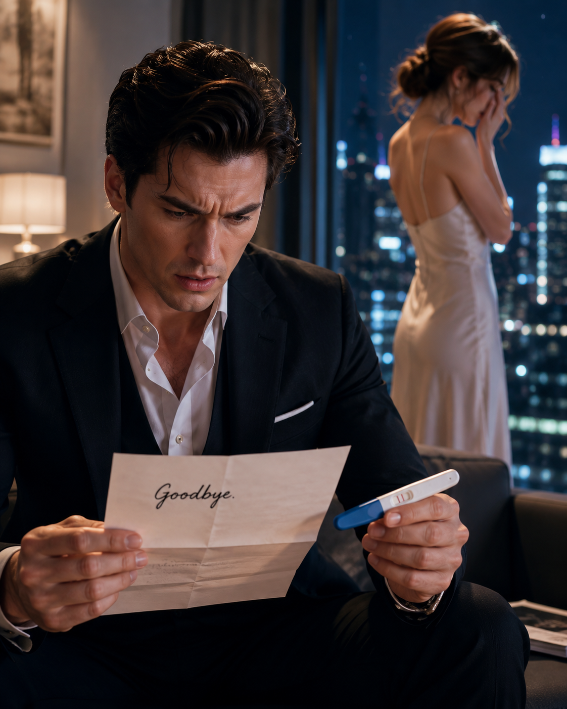 A cold billionaire mocked his wife’s goodbye letter — then he saw the pregnancy test sitting right beside it.