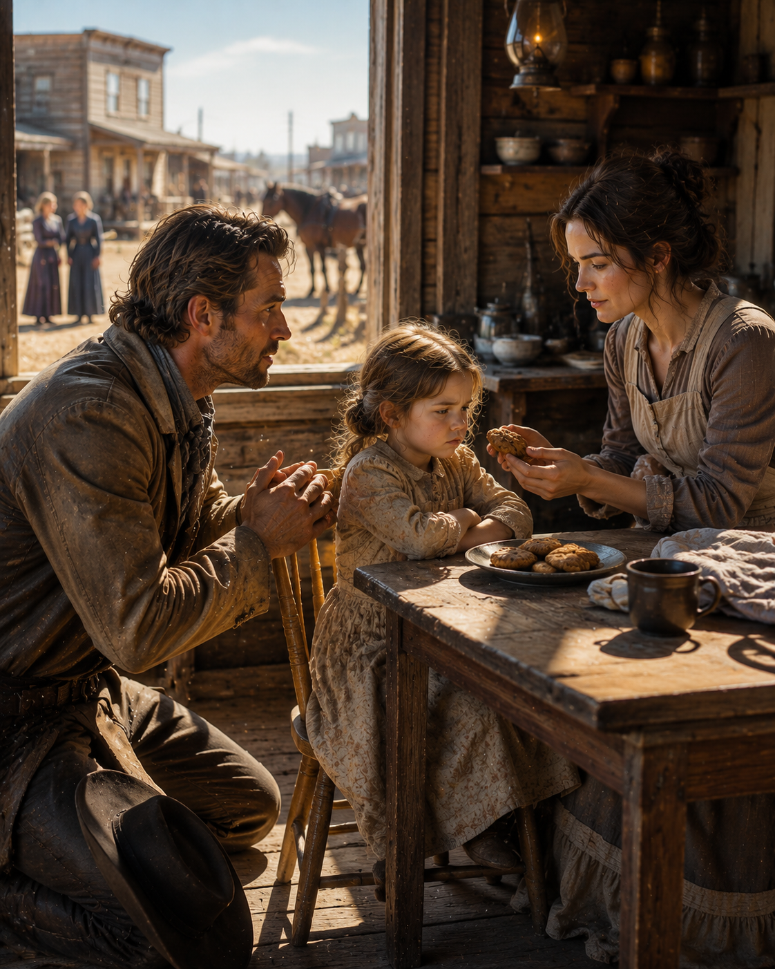 He Begged a Stranger to Make His Daughter Eat Again—She Was the Woman the Whole Town Mocked, and She Did It With One Cookie