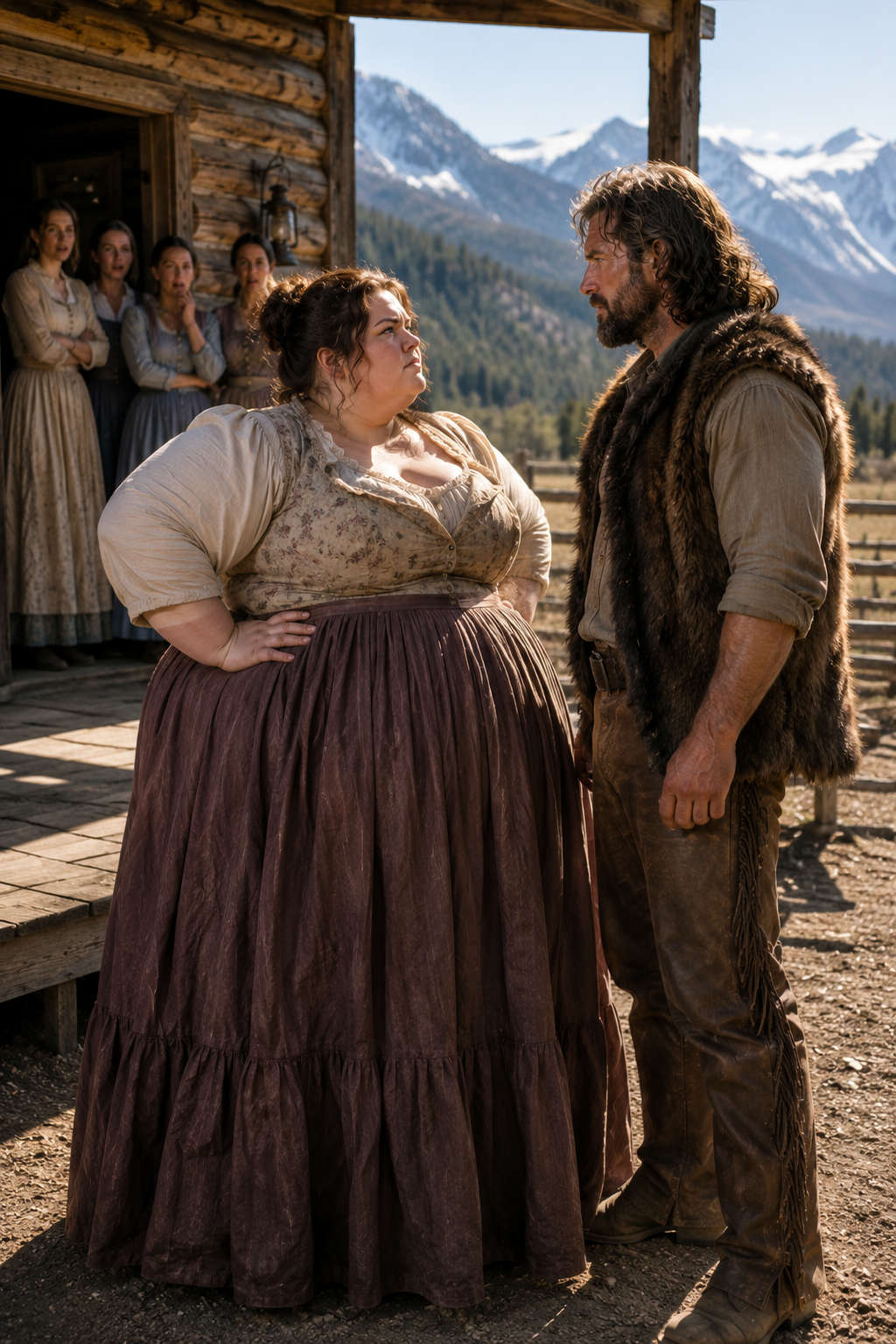 No Mail Order Bride Lasted One Week With the Mountain Man Until the Obese One Refused to Leave
