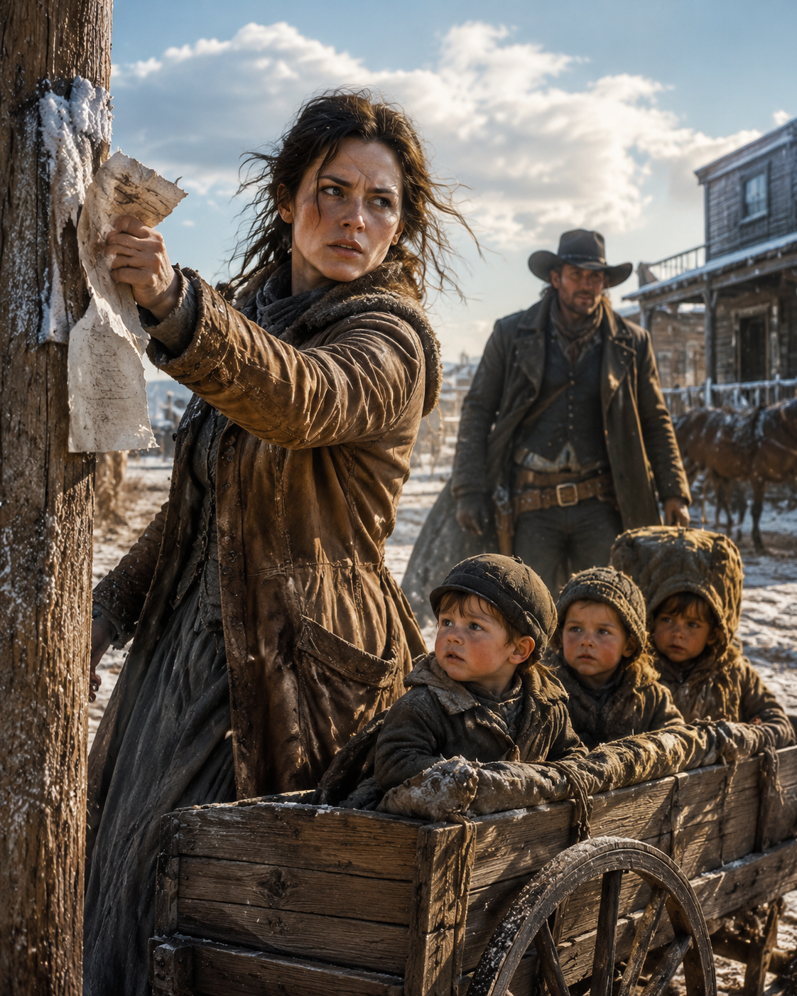 She Fled With Three Children and a Bruise She Couldn’t Explain — The Rancher Who Took Them In Had No Idea What Was Coming