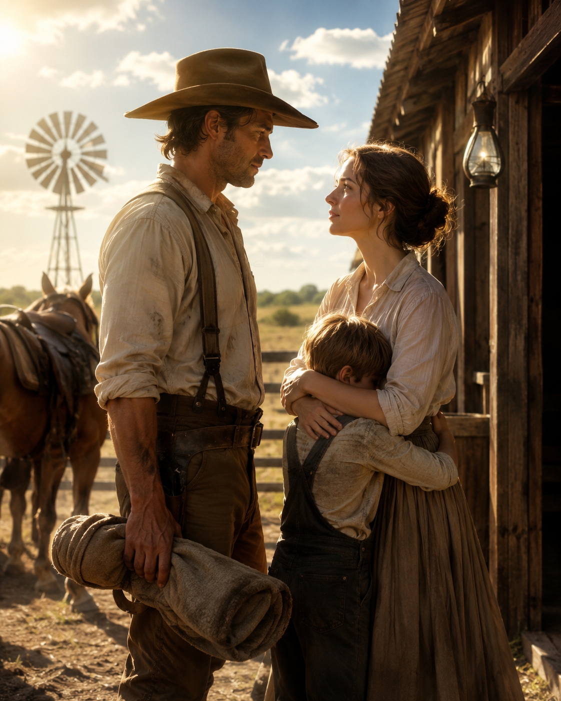 “I’ll Sleep in the Barn and Ask Nothing Else”—Then He Saved Her Farm, Her Son, and Her Heart