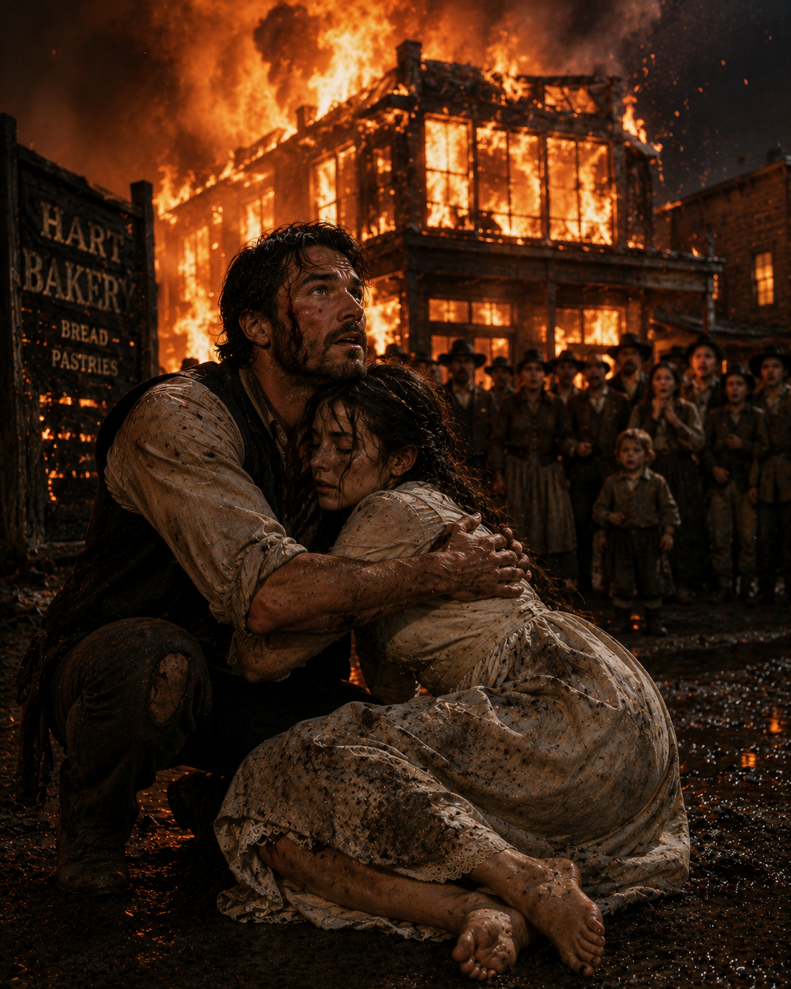 The Solitary Cowboy Warned Her “What I Feel Burns Like Fire”—Three Weeks Later, Her Business Burned, and the Whole Town Watched Her Choose Him Anyway