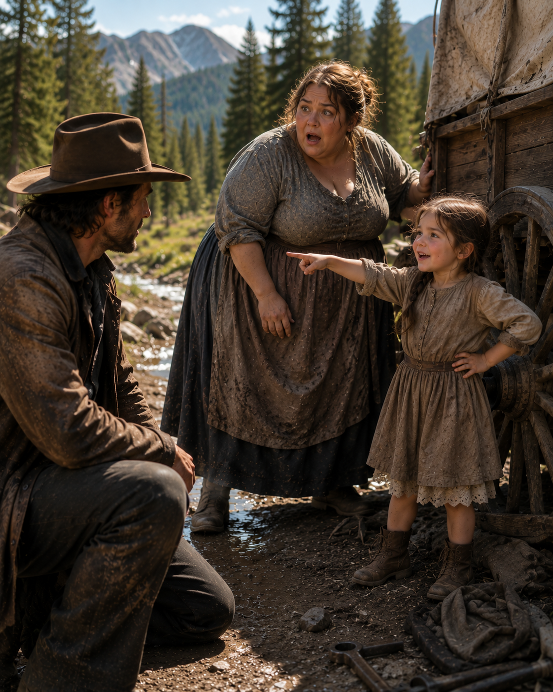 He hadn’t smiled in seven years on that mountain — then a little girl looked at his ruined face and said “my mama can fix that”