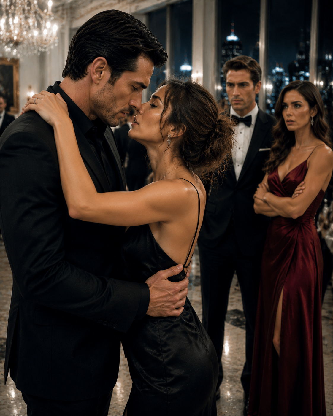 “Please dance with me — my ex just walked in,” she pleaded with a stranger, completely unaware that she had just come face-to-face with New York’s most notorious mafia boss