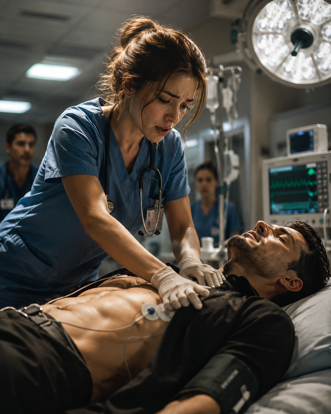 A dead man’s finger moved beneath a blood-soaked sheet just seconds after the hospital declared him gone. Everyone dismissed it as a final twitch—everyone except me, and saving the most feared mafia boss in Phoenix was about to put my own life on the line.