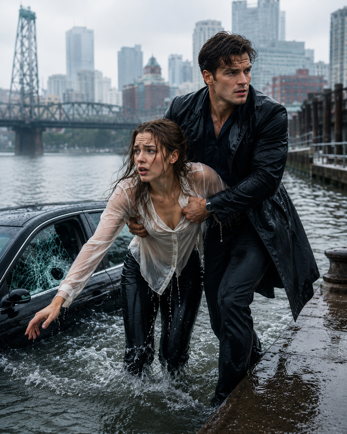 She was drowning in a sinking car when the most dangerous man in Portland broke the window and pulled her into his world