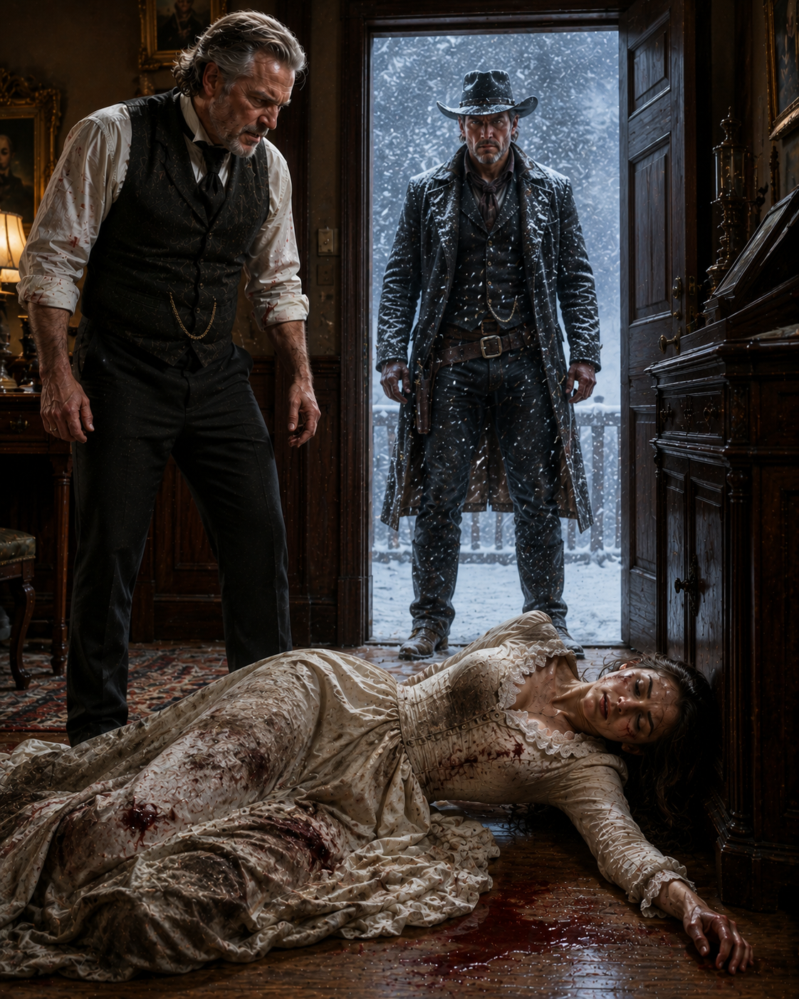 The Town Heard Her Scream for Three Years—Then the Mountain Man Kicked Down the Door